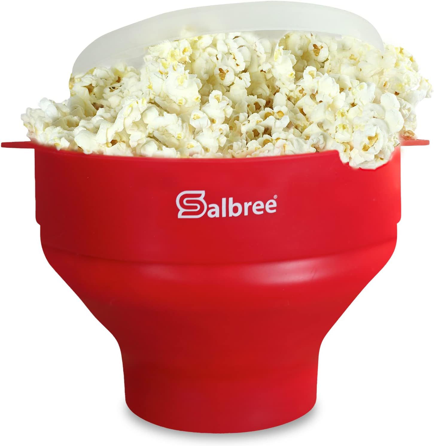 The Original Salbree Microwave Popcorn Popper, Red