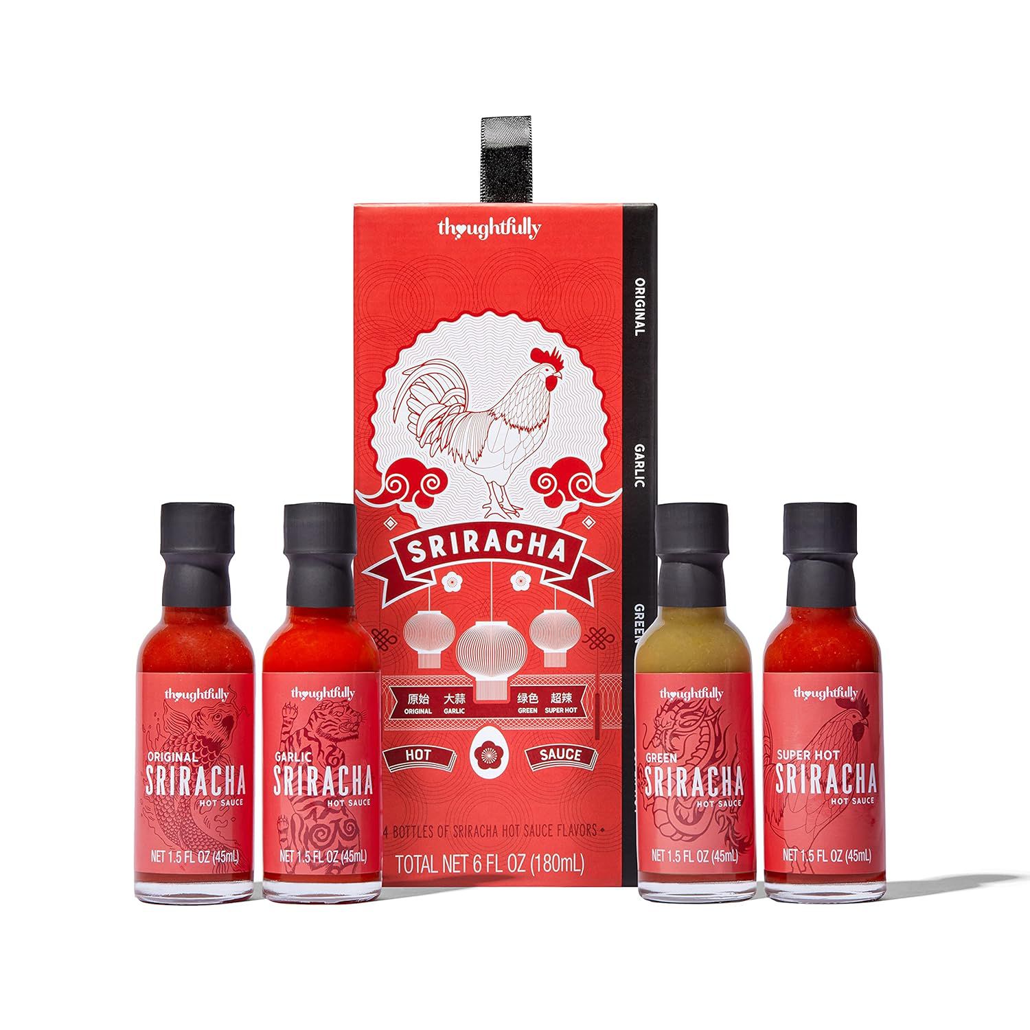 Thoughtfully Gourmet Sriracha Hot Sauce Gift Set
