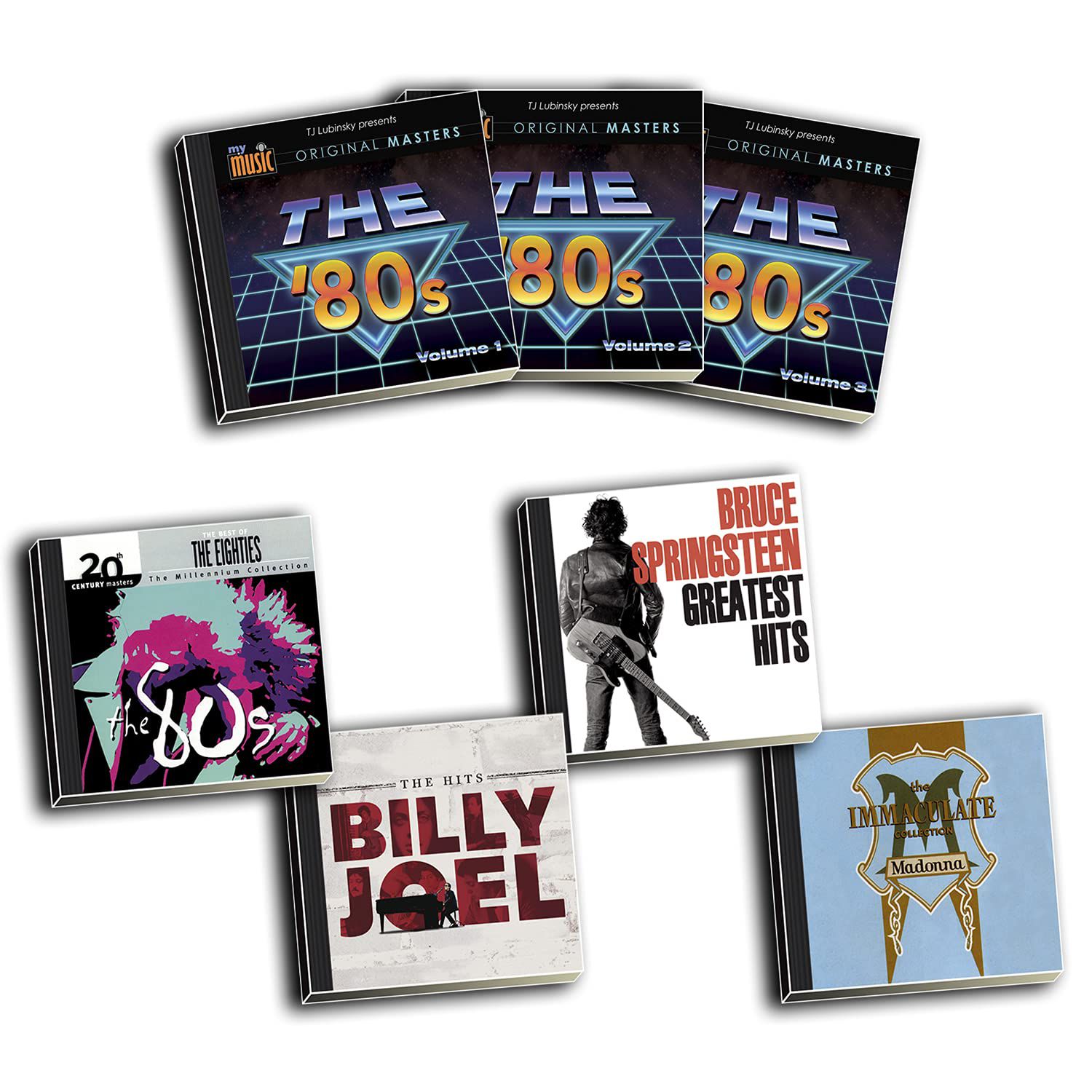 Treasury Collection The 80s My Music CD Set