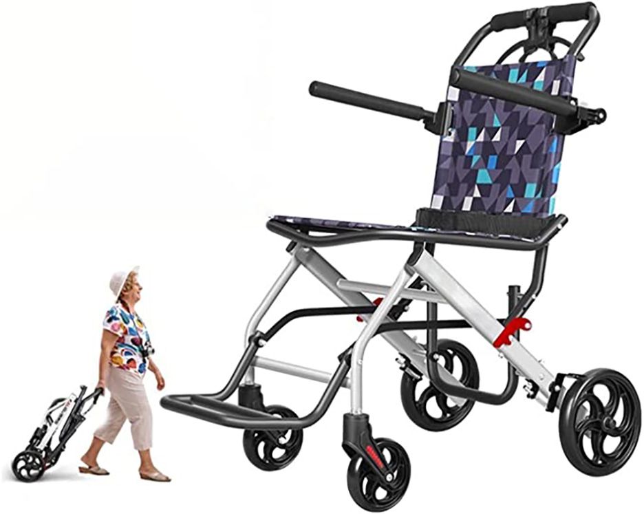 Ultralight easily foldable wheel chair.