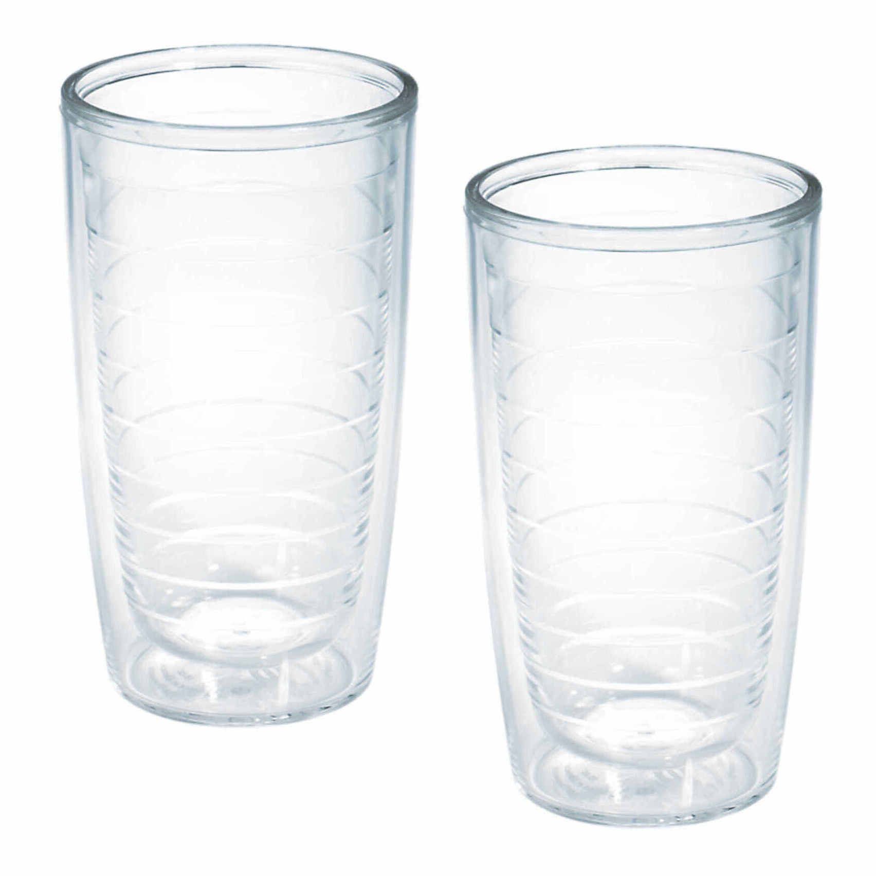 Tervis Clear & Colorful, 16 oz Tumbler 2 Pack