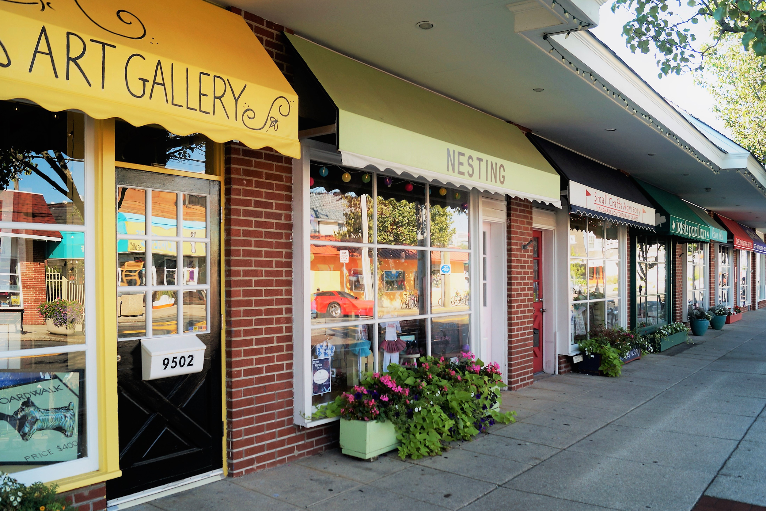 shops on main street