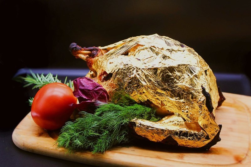 Empire Steak House 24 Karat Gold Turkey