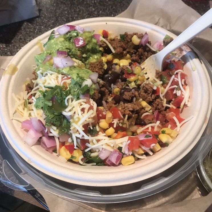 Qdoba Impossible Fajita Bowl