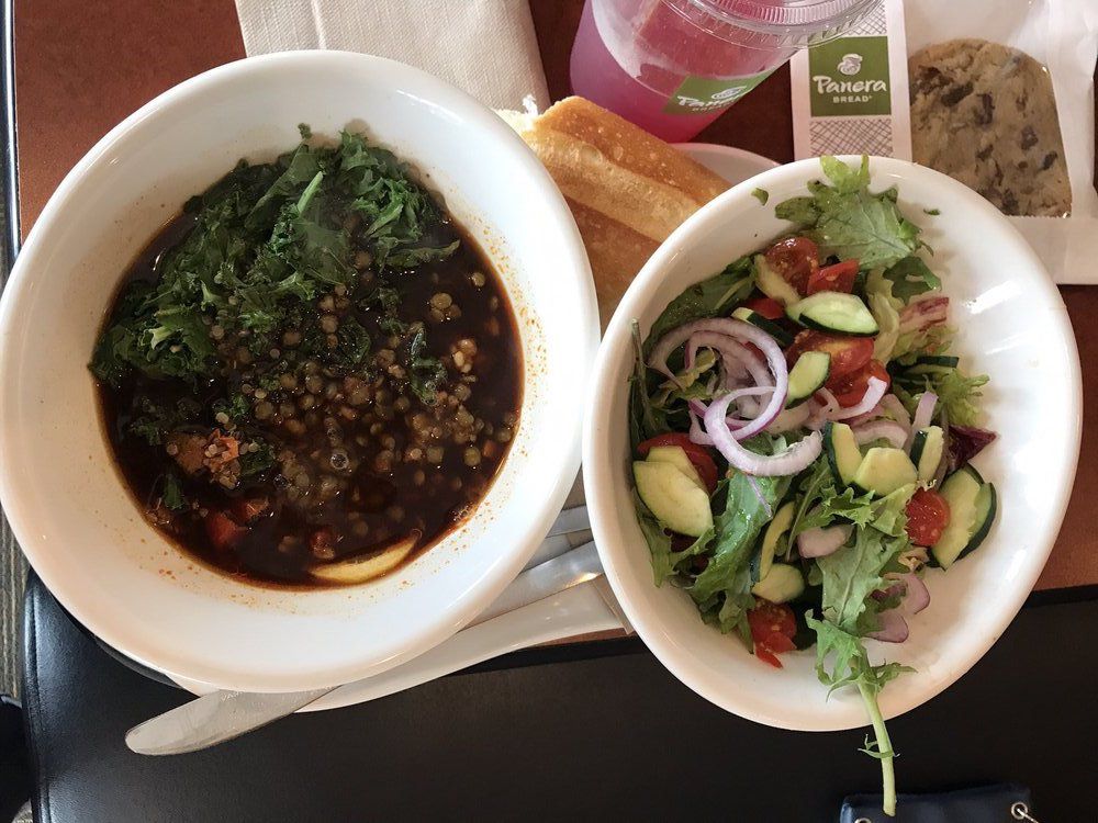 Panera Bread Vegetarian Meal