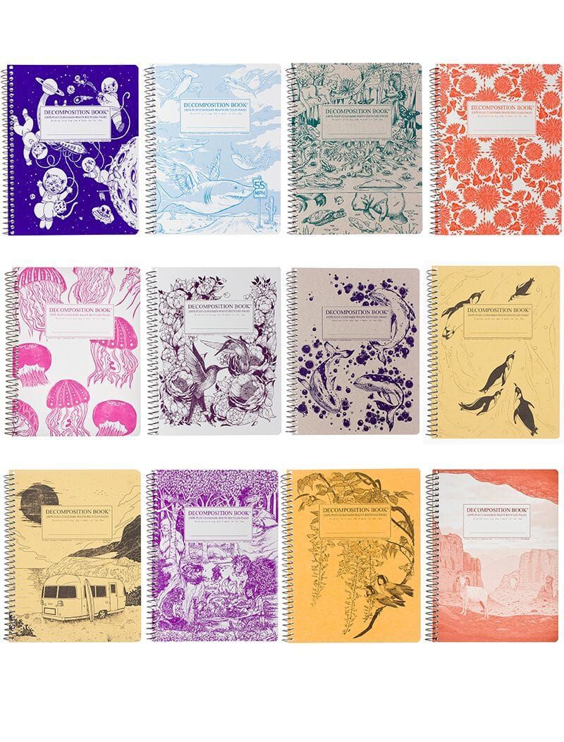 Nature Lovers Spiral Notebook Bundle