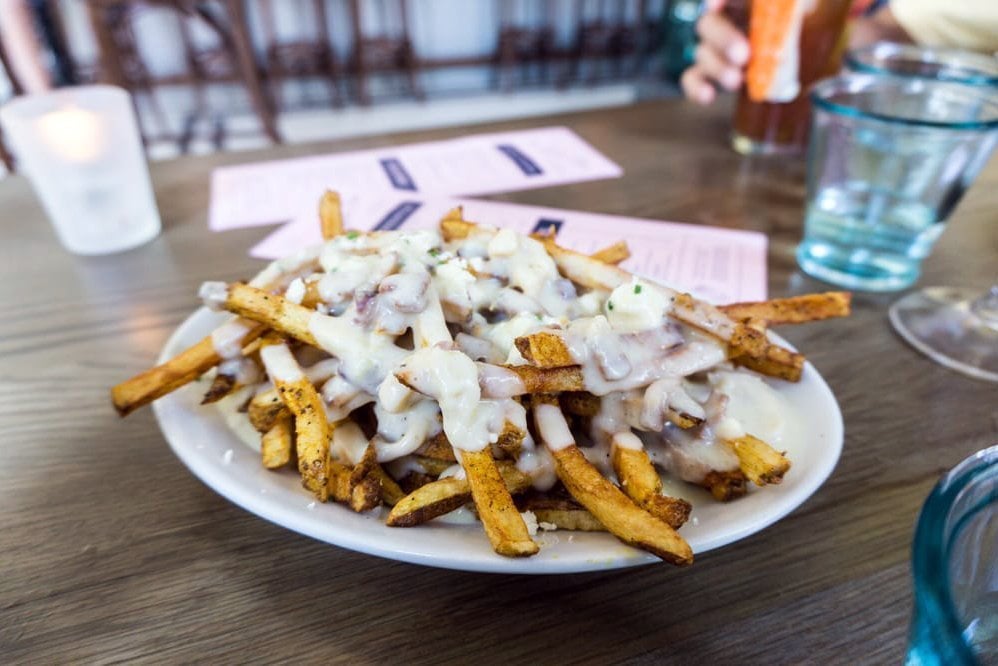 Chowder Fries at Darling Oyster Bar in Charleston, South Carolina