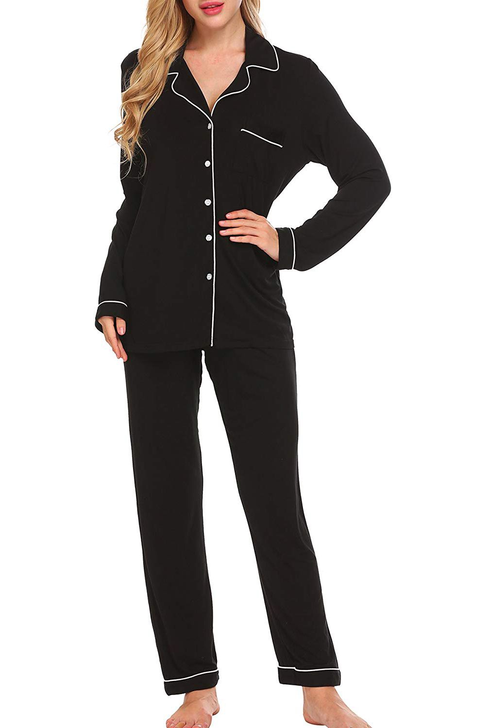 Ekouaer Pajamas Set