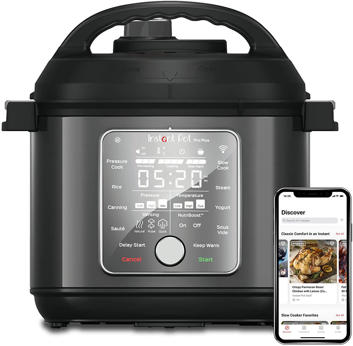 Instant Pot Pro Plus 6-Quart Multicooker With WiFi