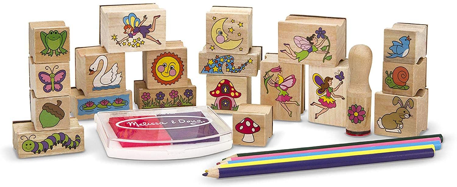 Fairy Garden Stamp-a-Scene
