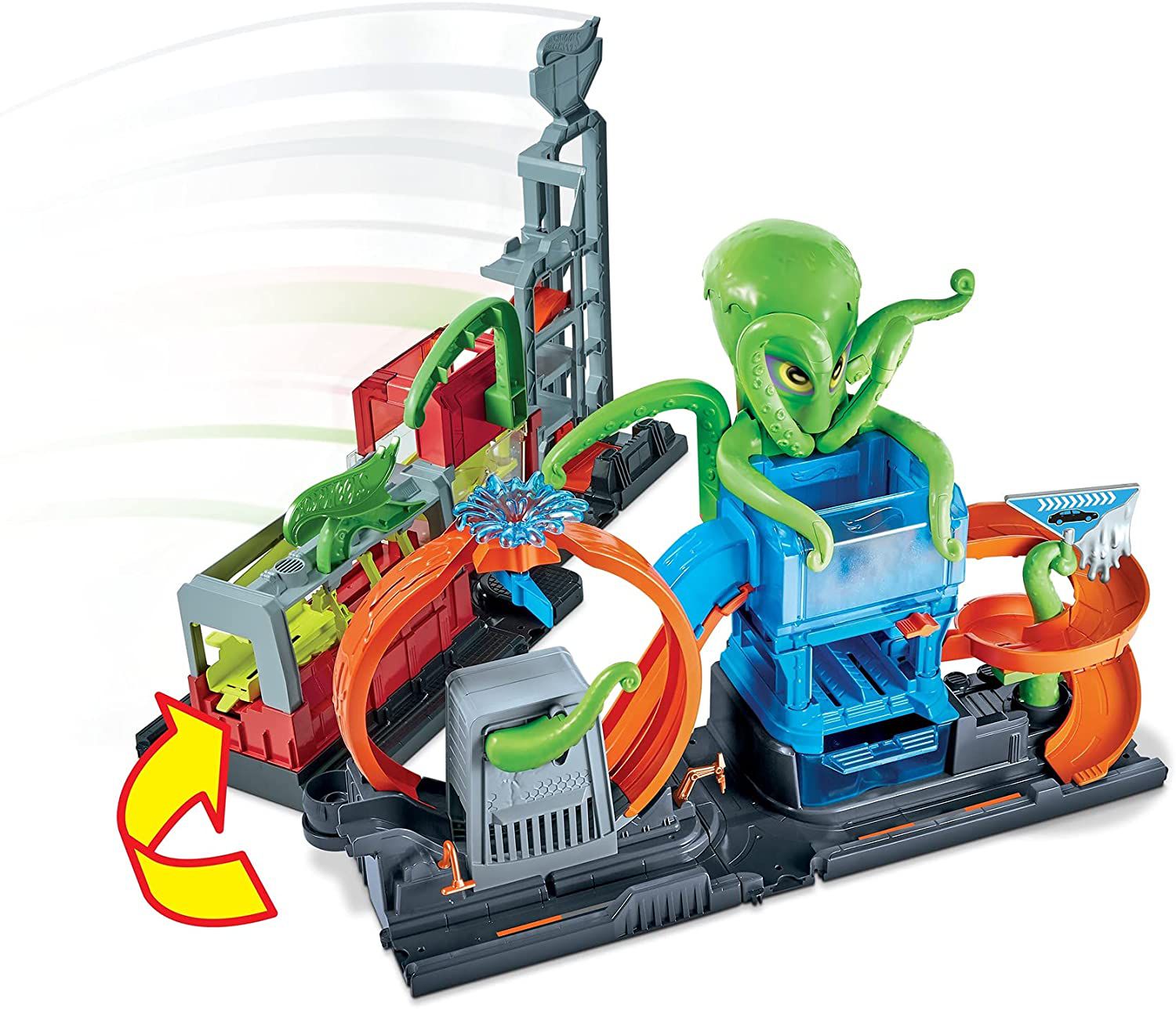 Hot Wheels City Ultimate Octo Car Wash Playset