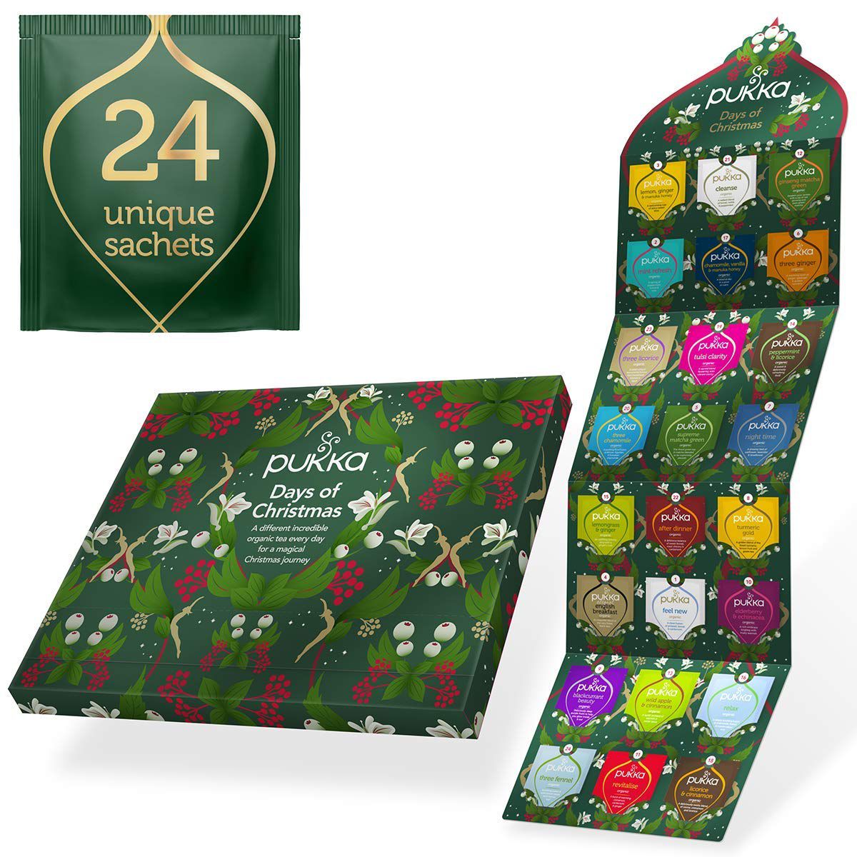 Pukka Herbs Tea Advent Calendar 2022