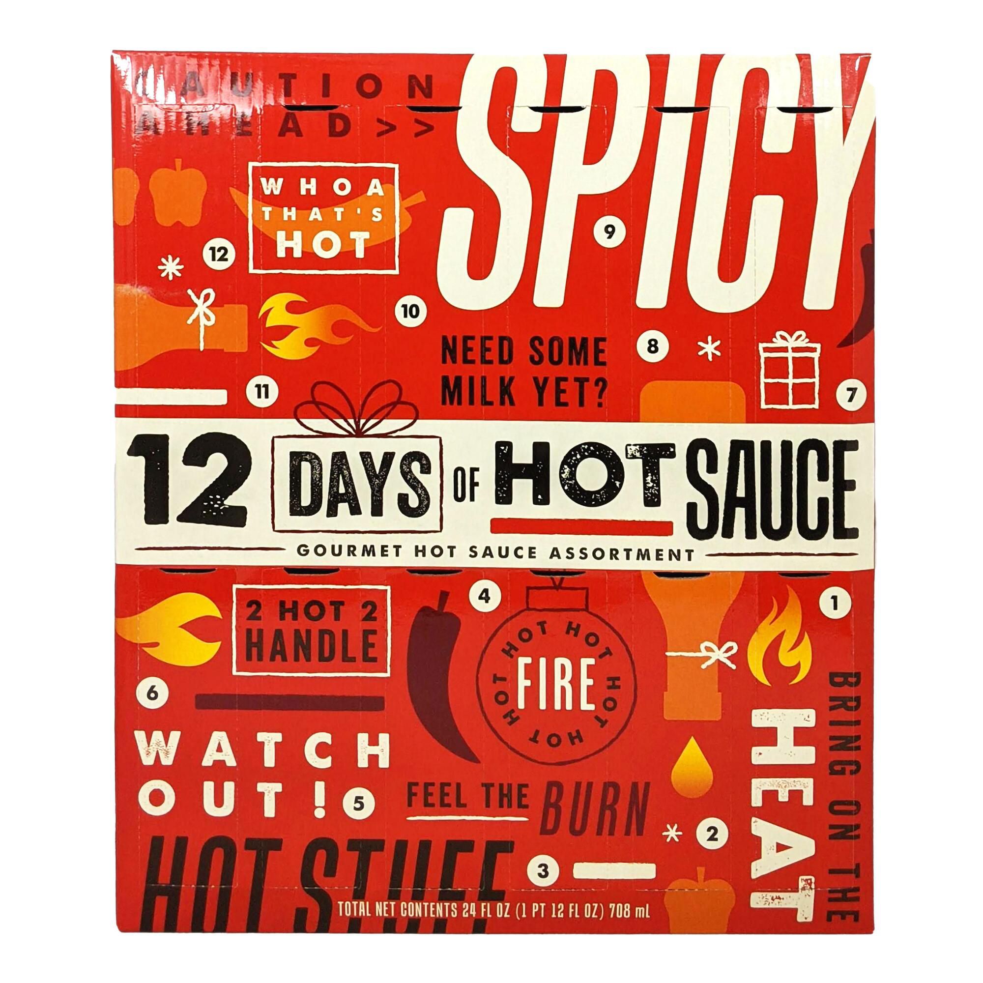 12 Days of Hot Sauce Advent Calendar