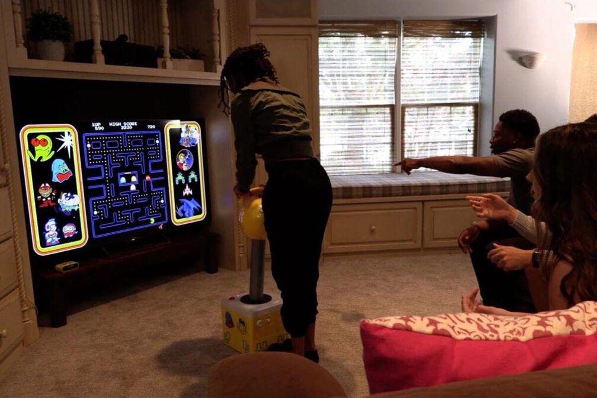 ARCADE1UP Pac Man Giant Joystick Arcade Game