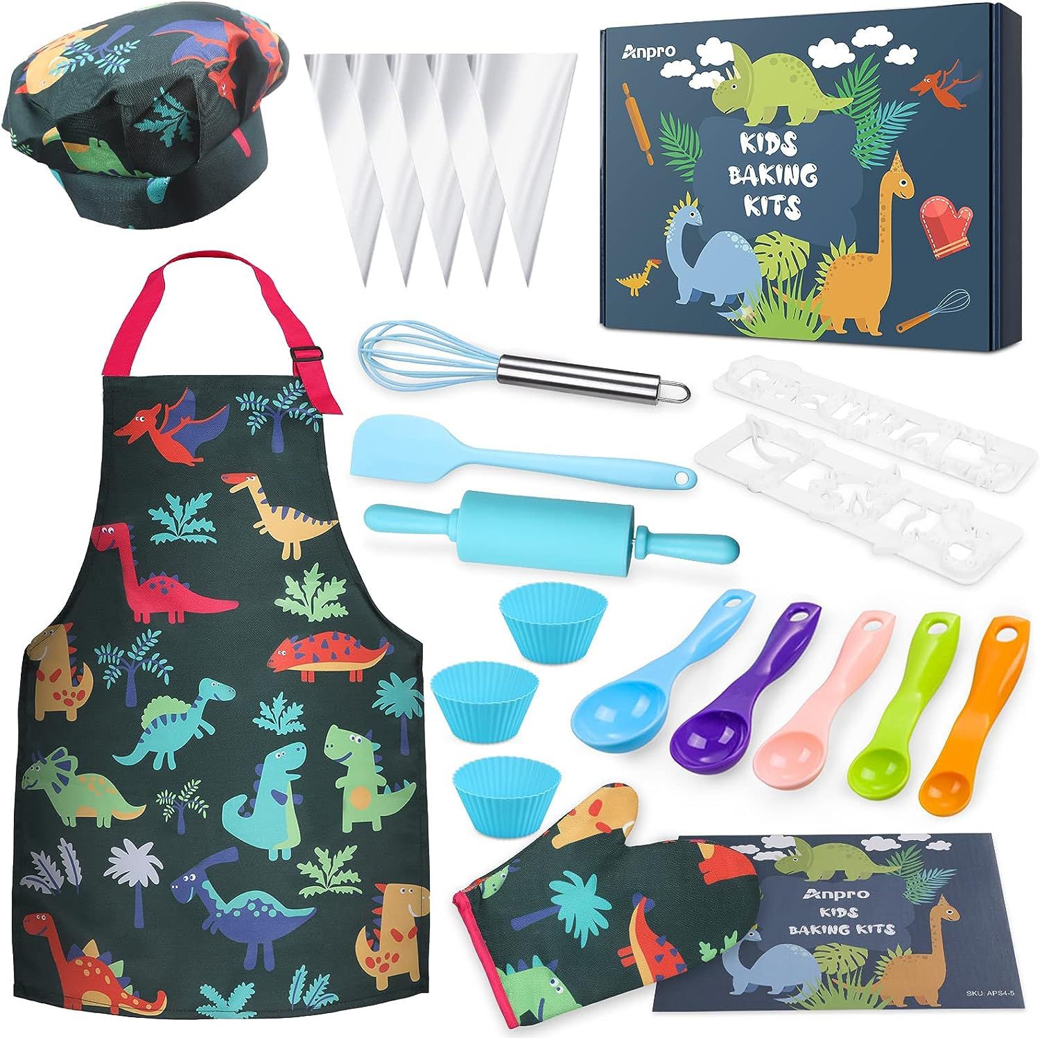 Anpro Complete Kids Cooking and Baking Set