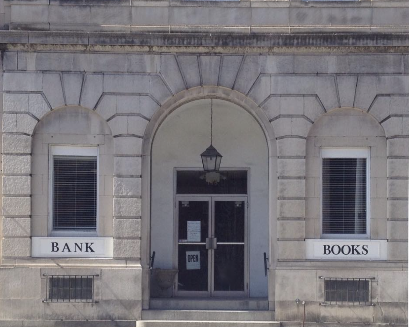 Bank Books exterior
