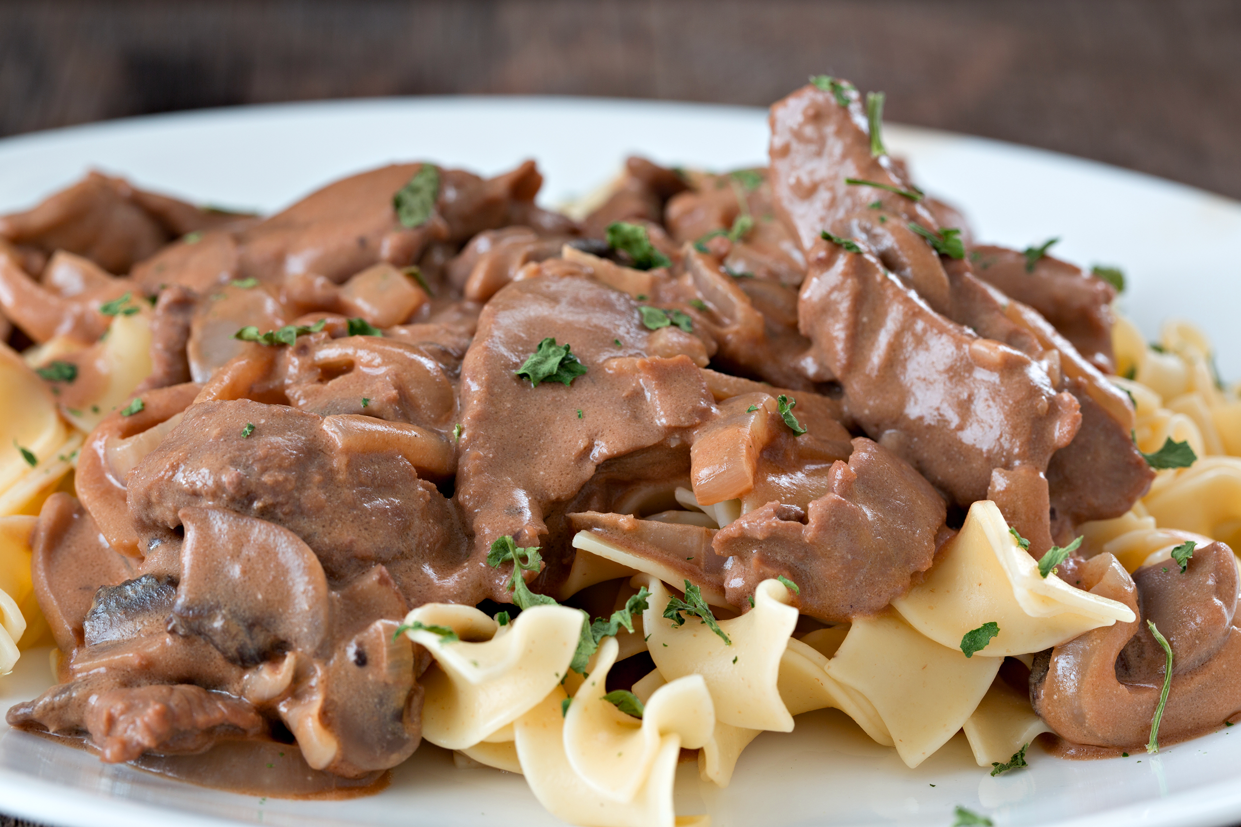 Beef Stroganoff