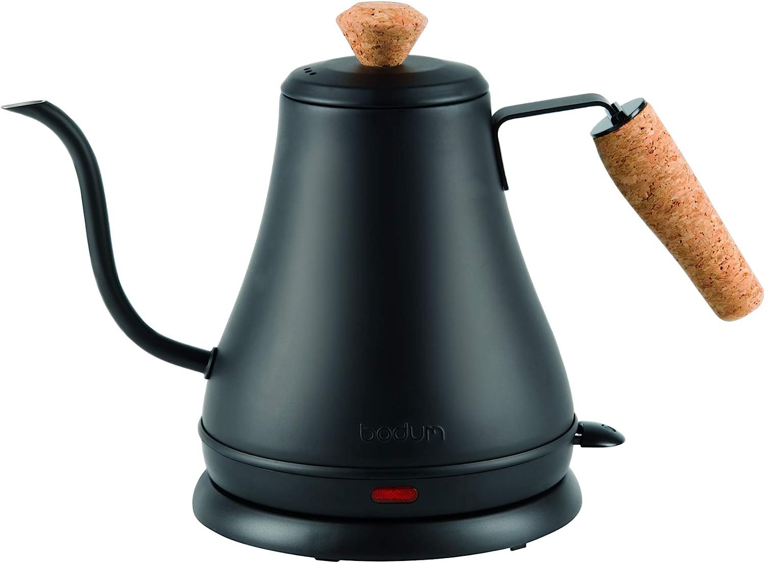 Bodum Melior Gooseneck Electric Water Kettle, Matte Black