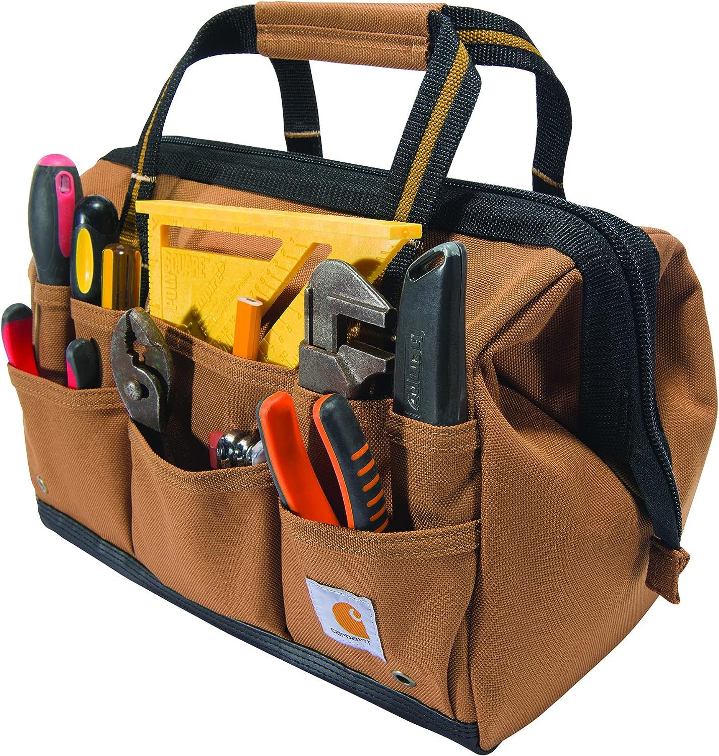 Carhartt Legacy Tool Bag 14-Inch, Carhartt Brown