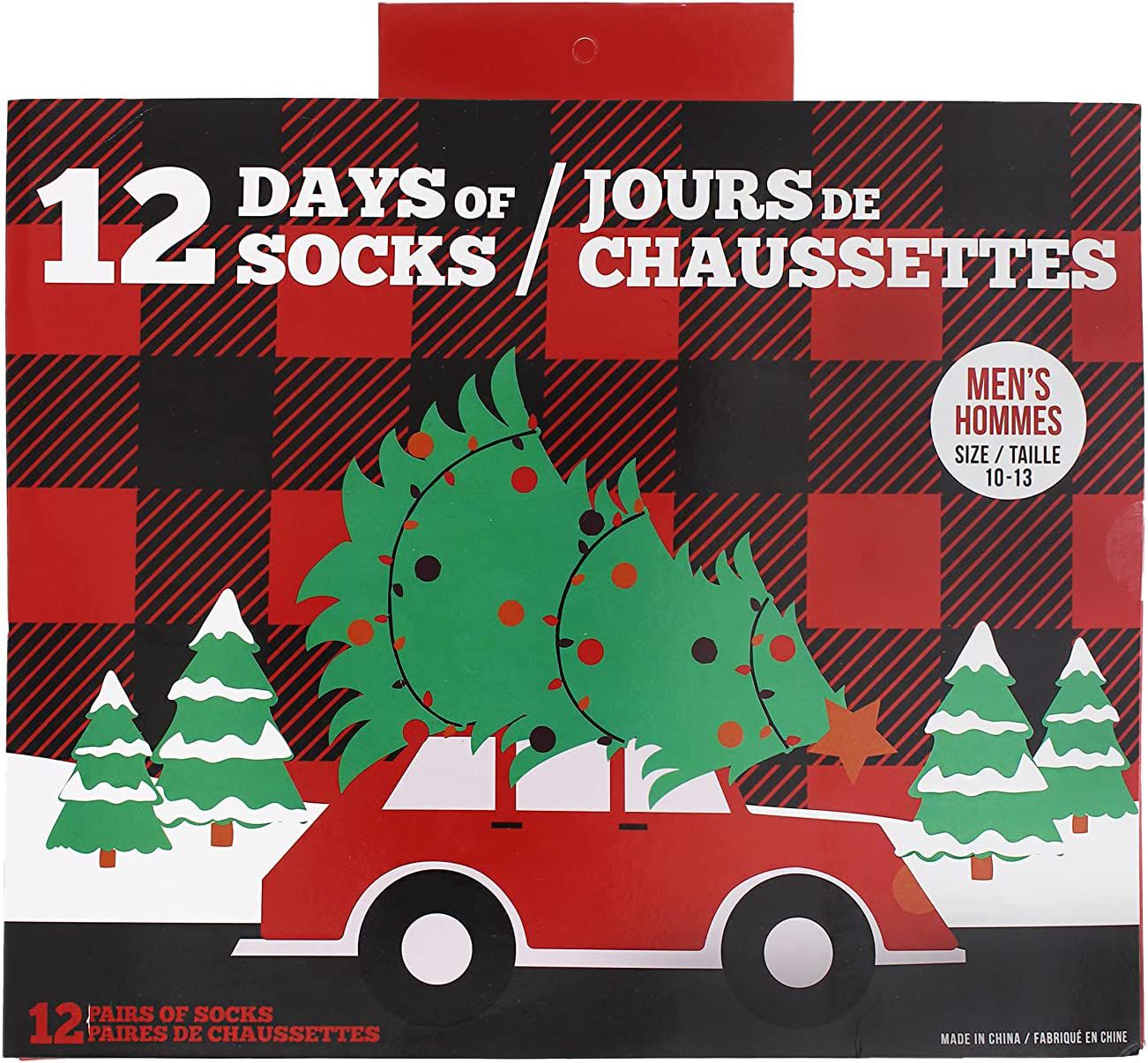 Christmas Socks Advent Calendar