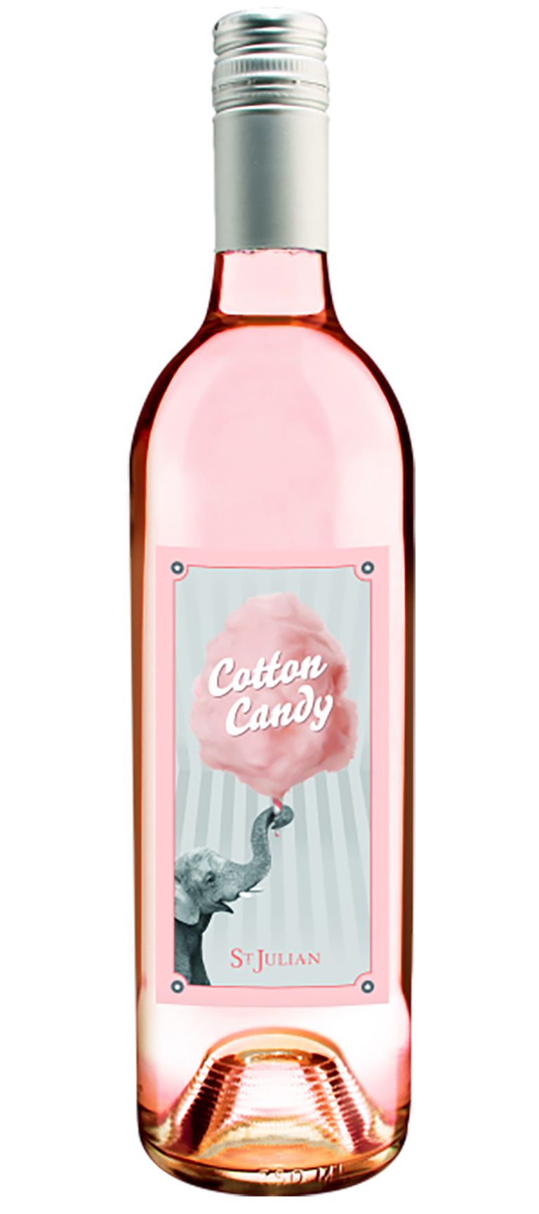 Bottle of Cotton Candy Rosé