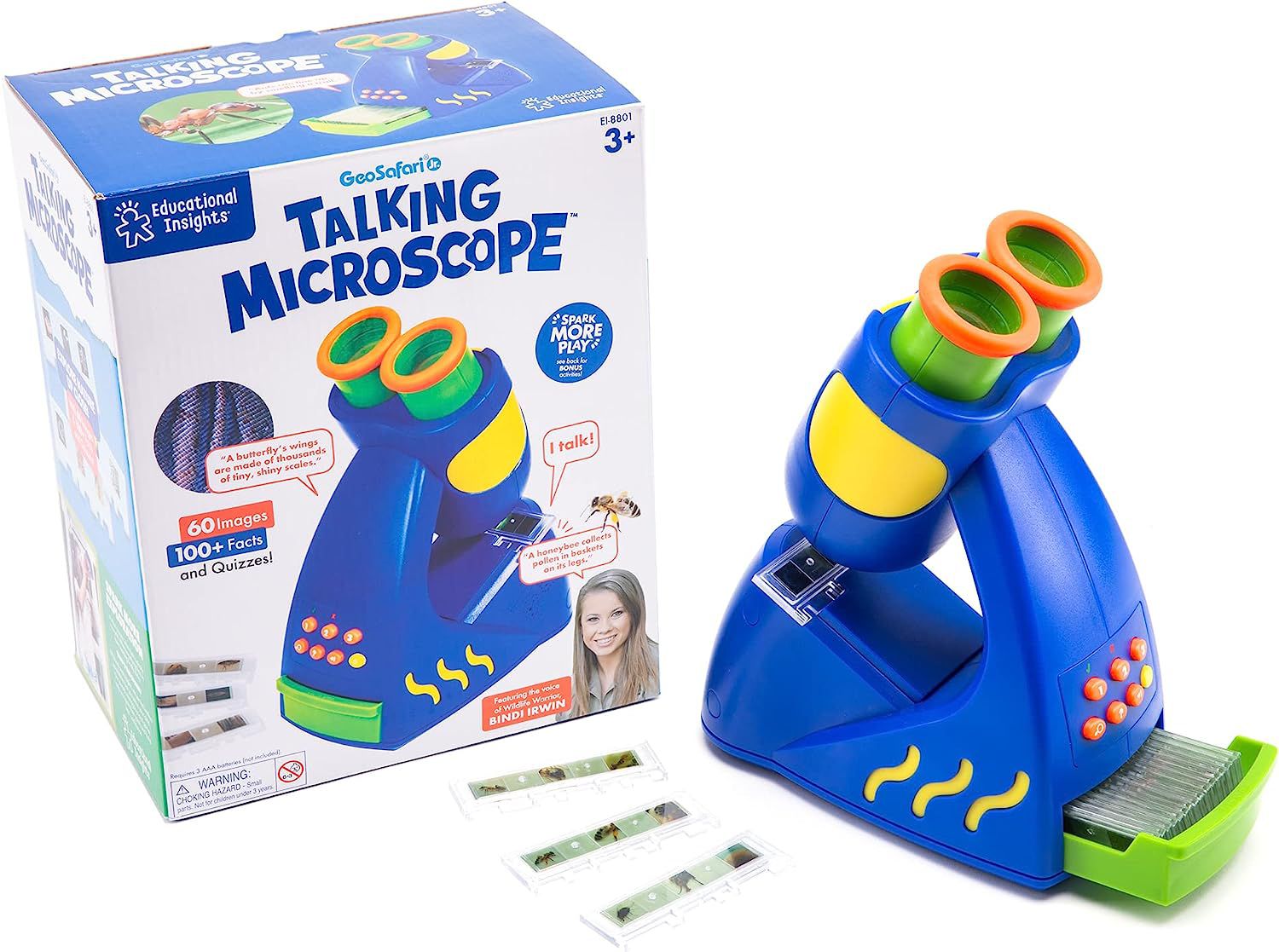 Educational Insights GeoSafari Jr. Talking Microscope Featuring Bindi Irwin