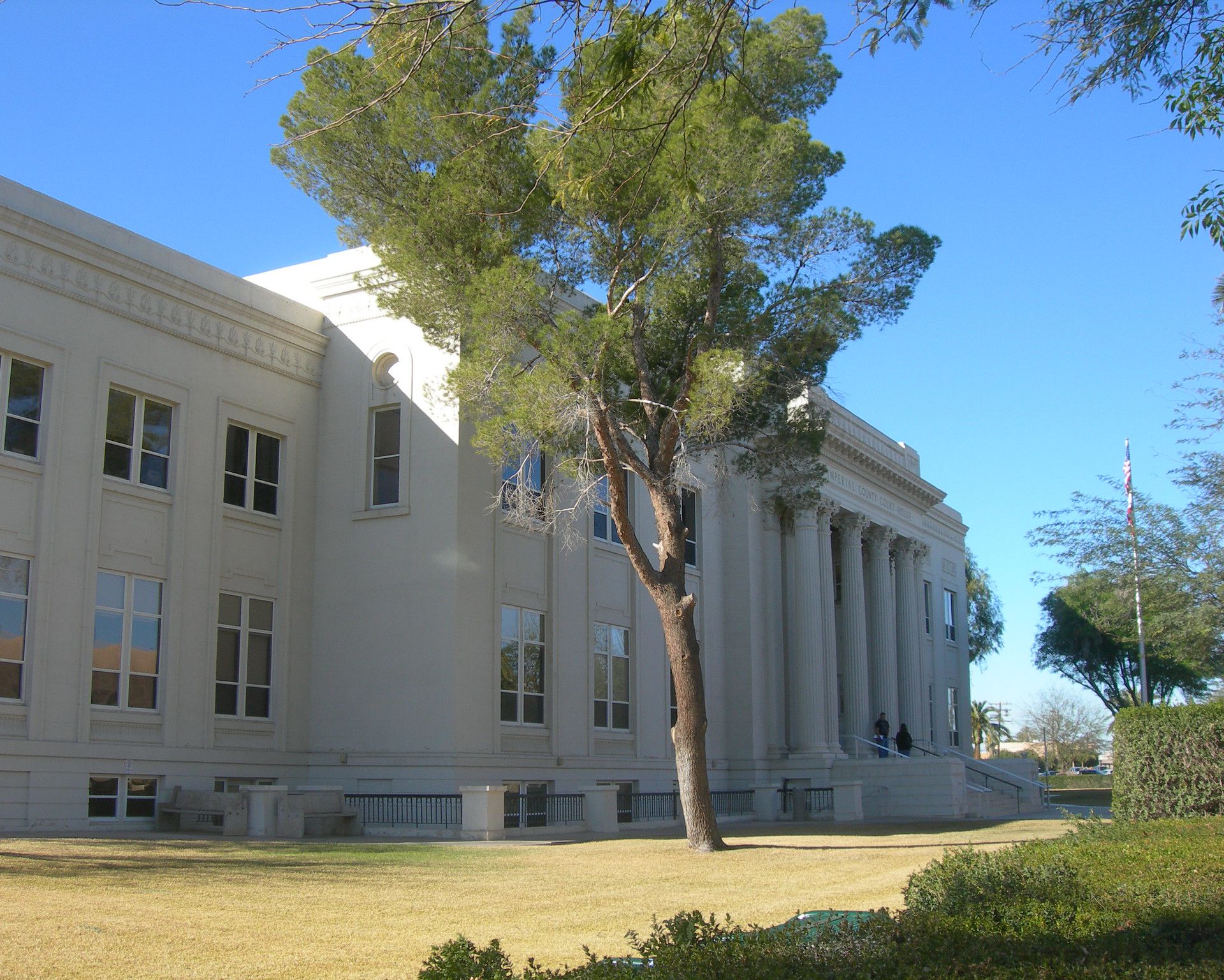 Imperial country courthouse in El Centro, California