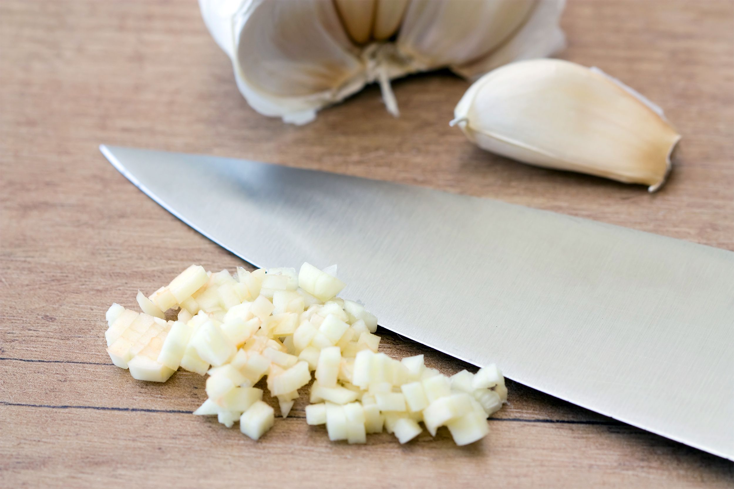 Minced garlic