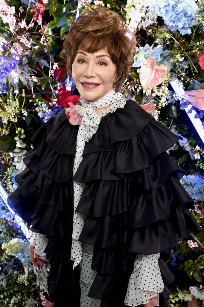 Lynda Resnick attends JNSQ Rose Cru debuts alongside Rodarte FW/19 Runway Show at Huntington Library