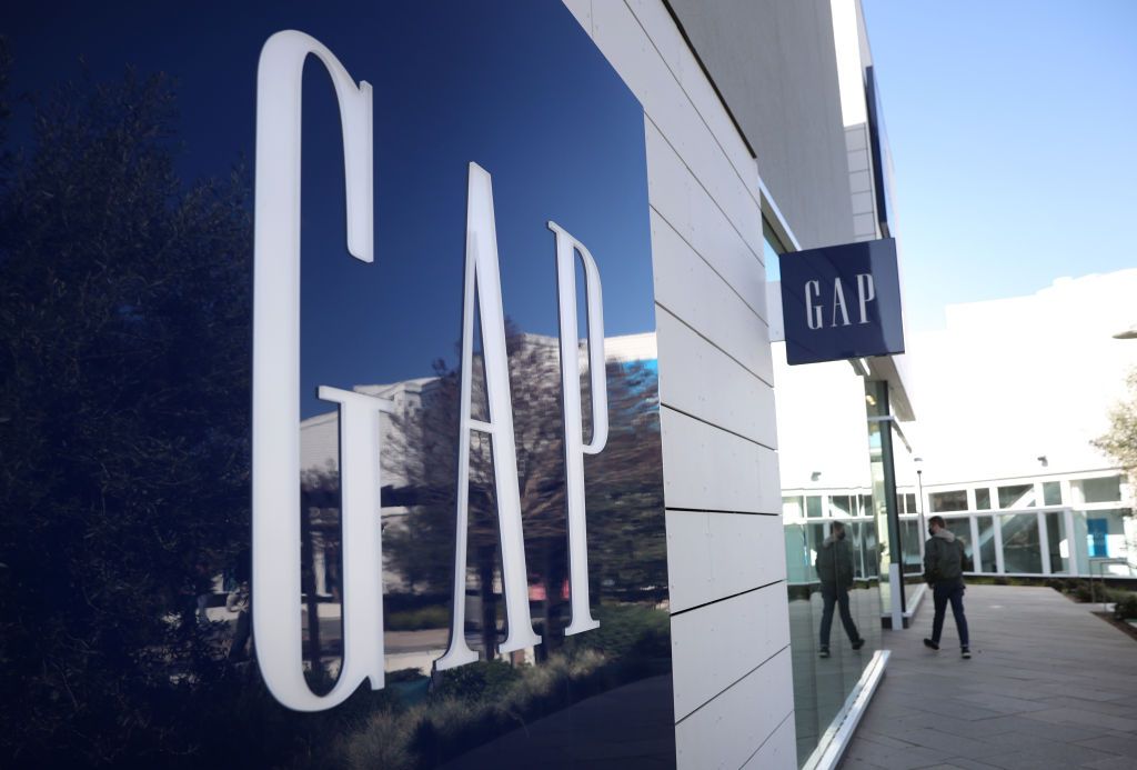 A customer enters a Gap store on March 04, 2021 in Corte Madera, California