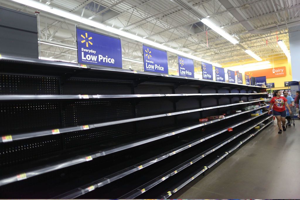 Walmart Out of Stock