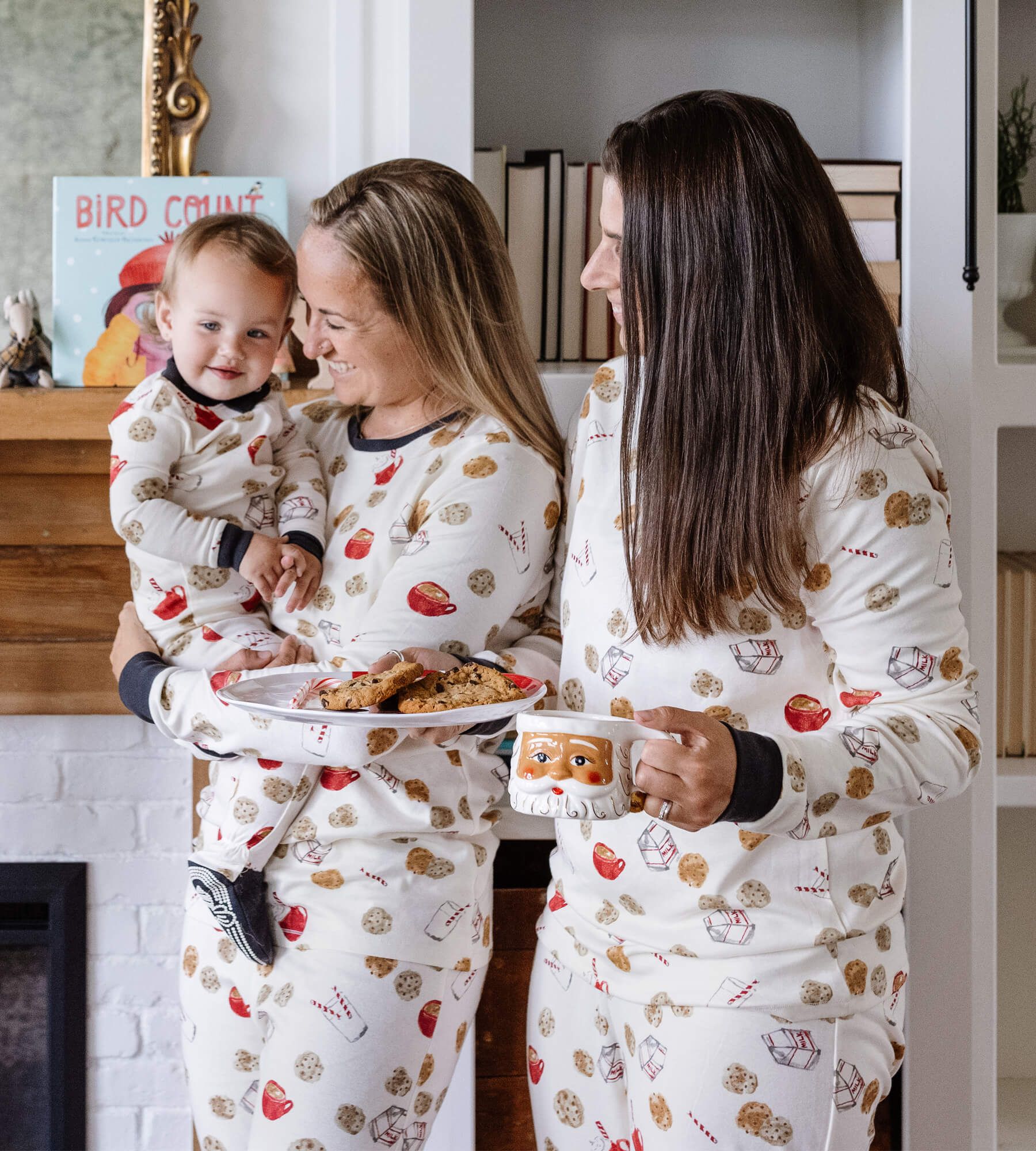 Holiday Matching Family Pajamas Made with Organic Cotton