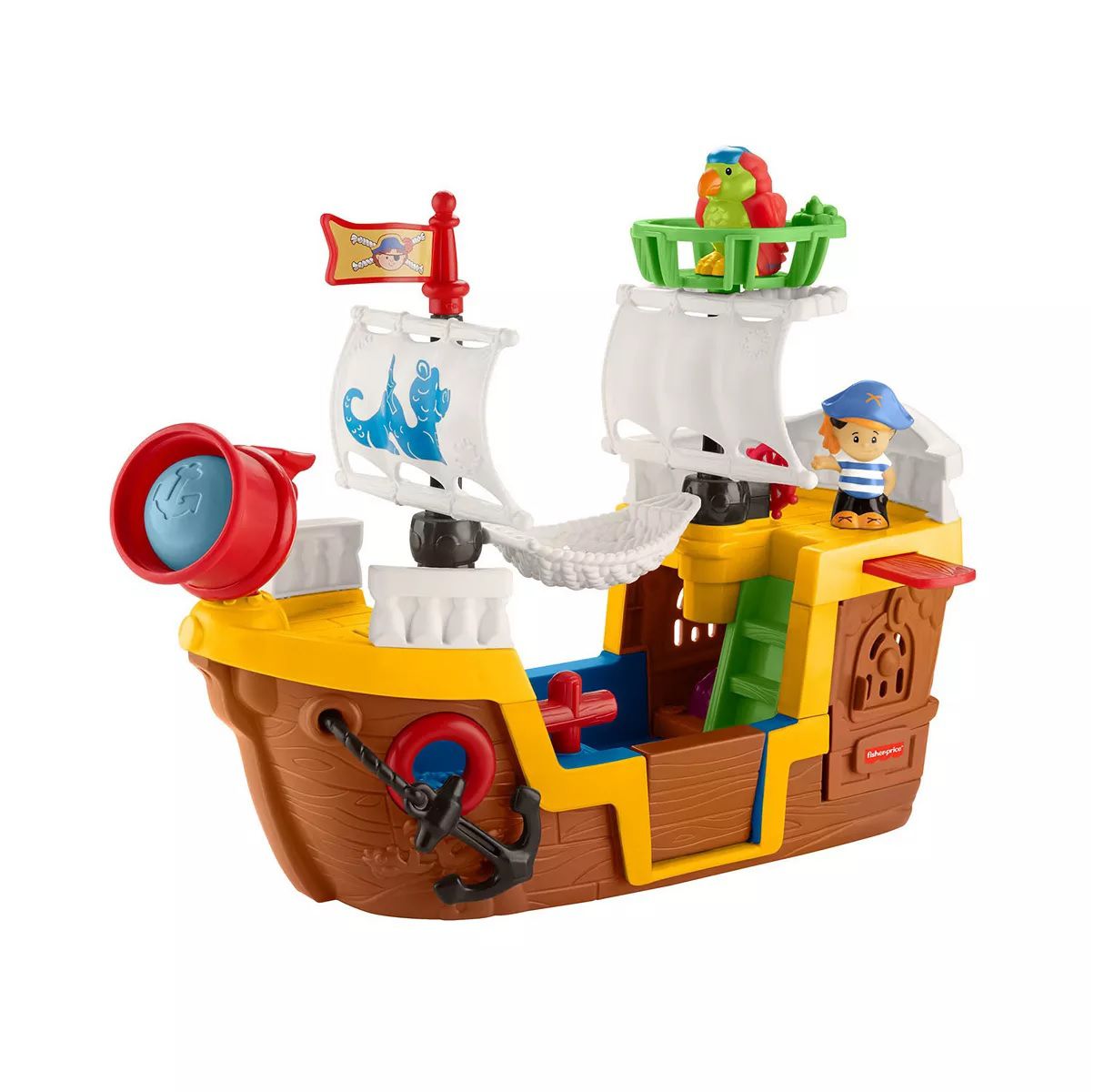Little People Fisher-Price Pirate Ship Vehicle and Accessories Set