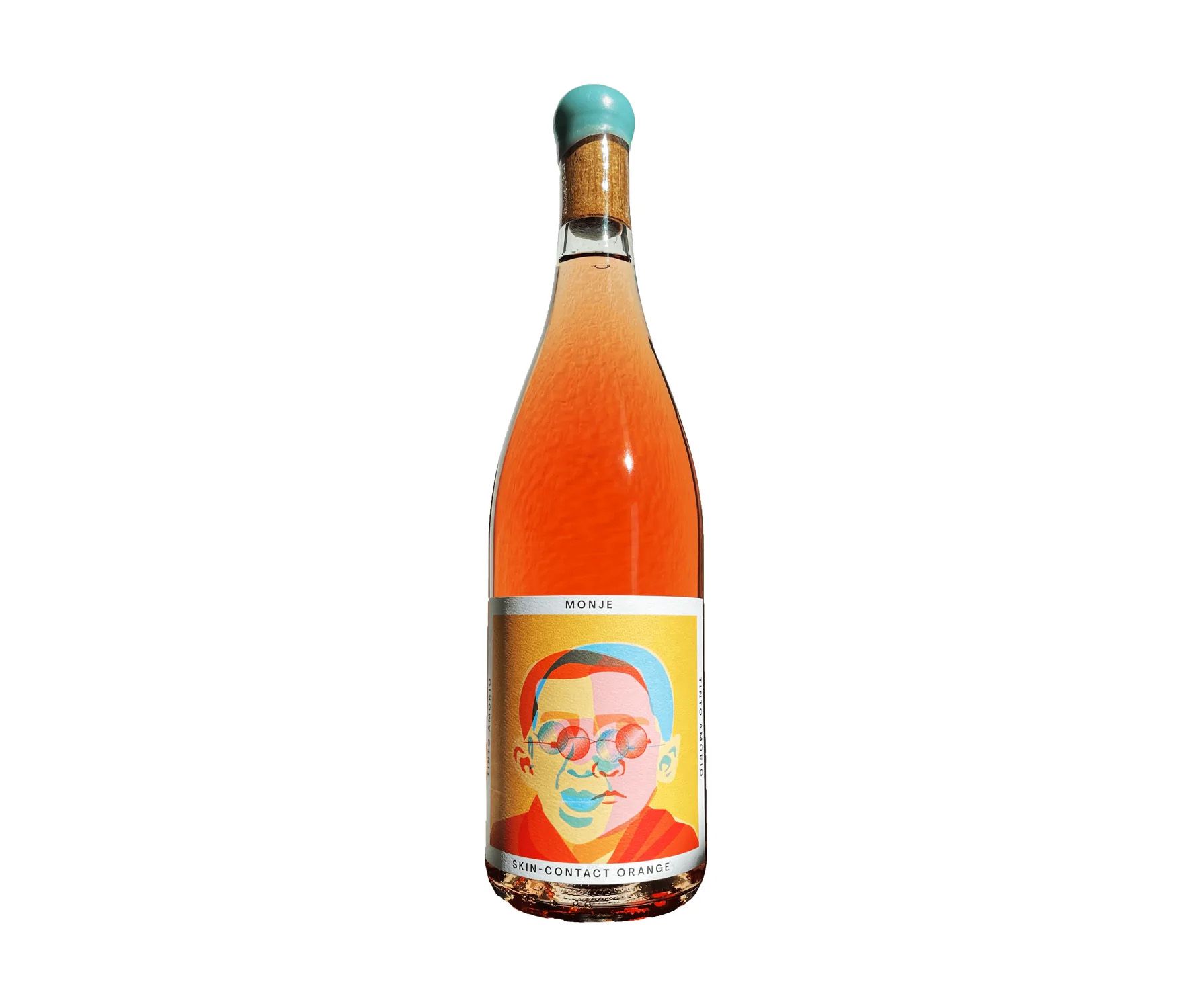 Bottle of Monje’s orange wine