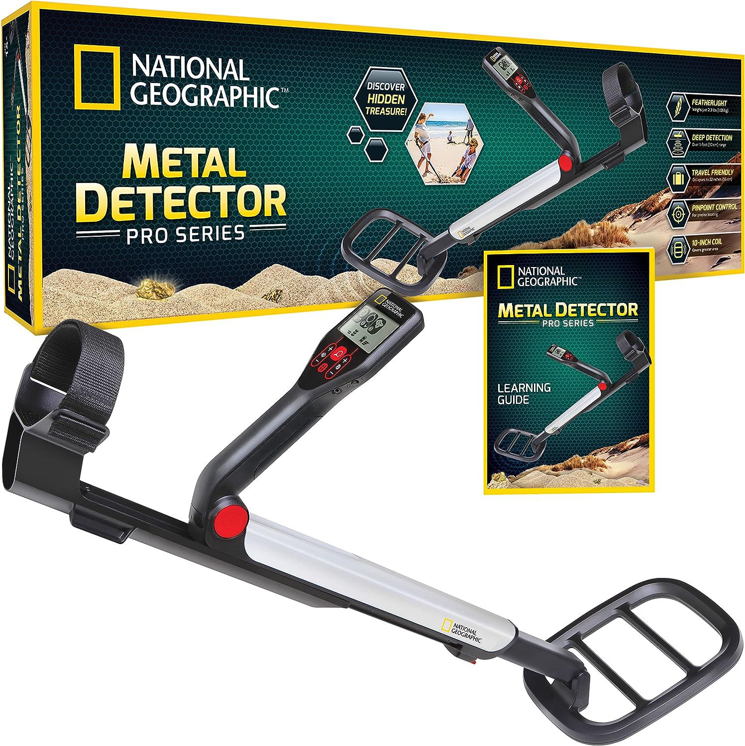 NATIONAL GEOGRAPHIC PRO Series Metal Detector