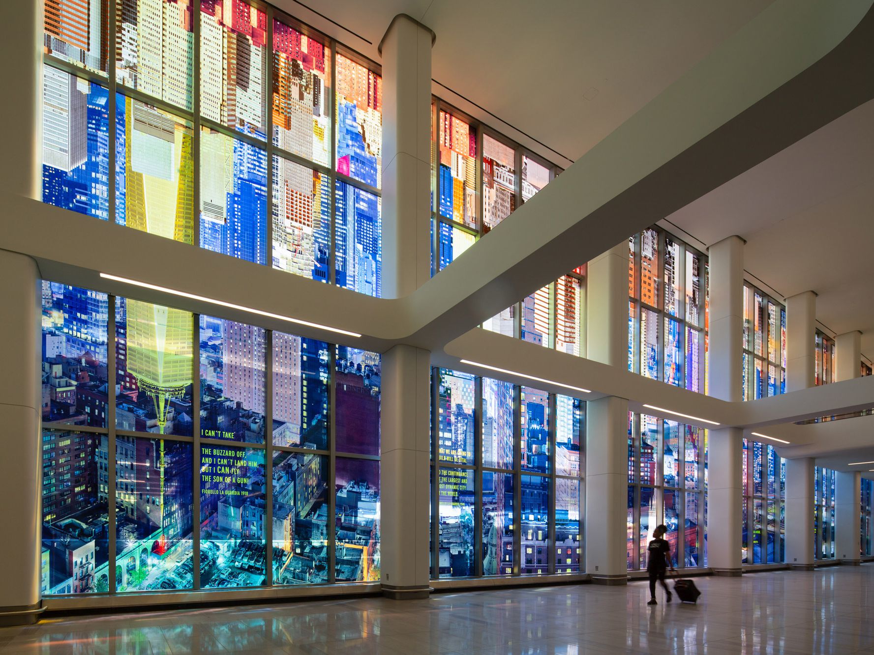 La Guardia Airport Art