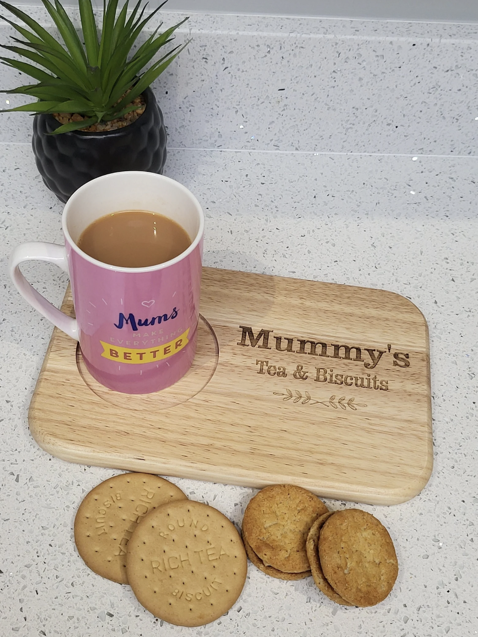 Personalized Tea & Biscuit Board