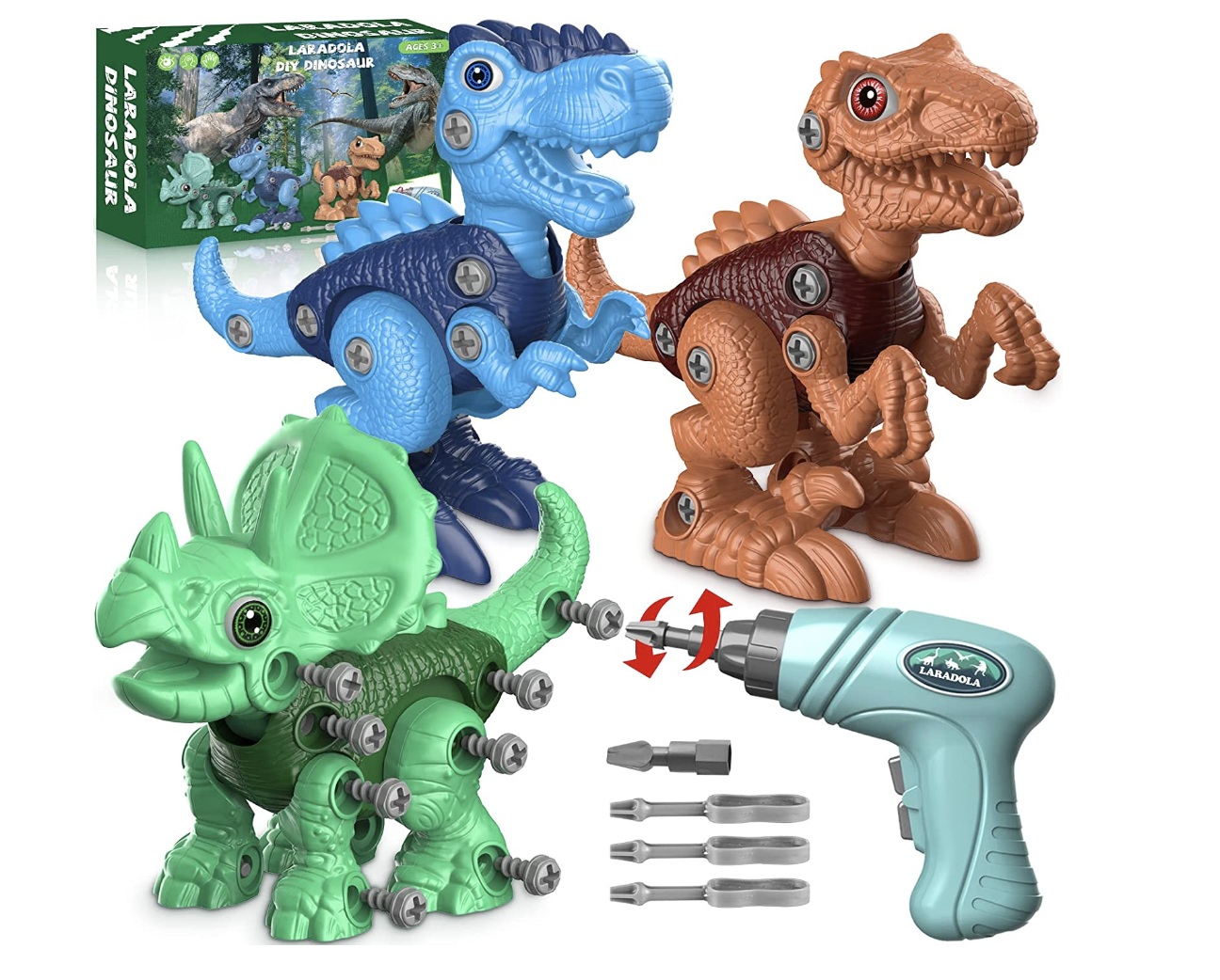 Take-Apart Dinosaur STEM Toy