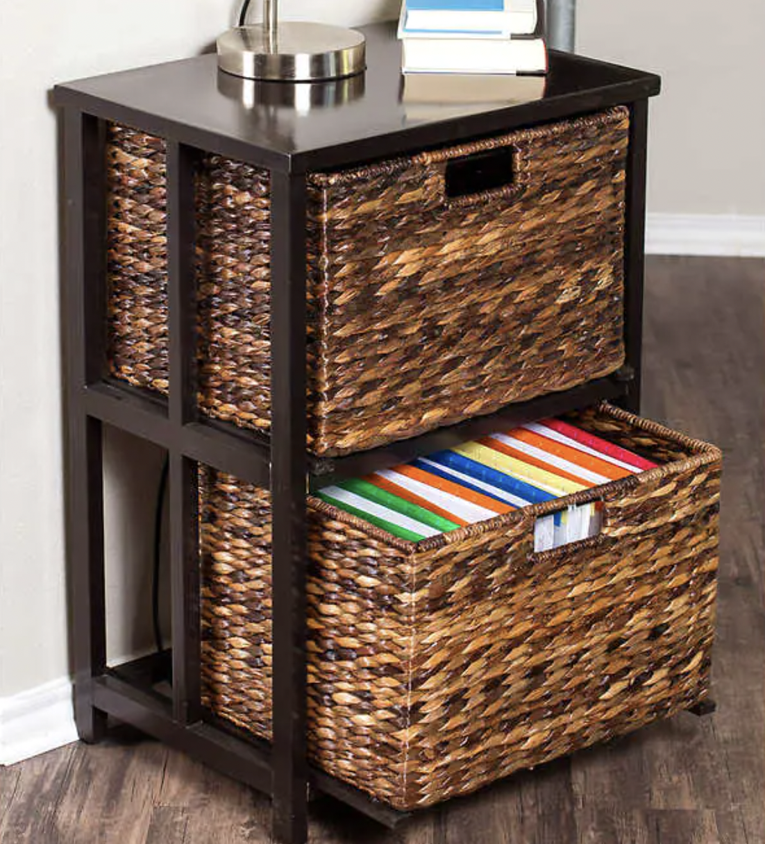 BirdRock Home Rolling File Storage Cube Set