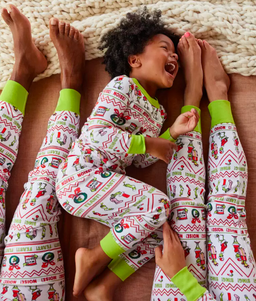 Grinch Fair Isle Matching Family Pajamas