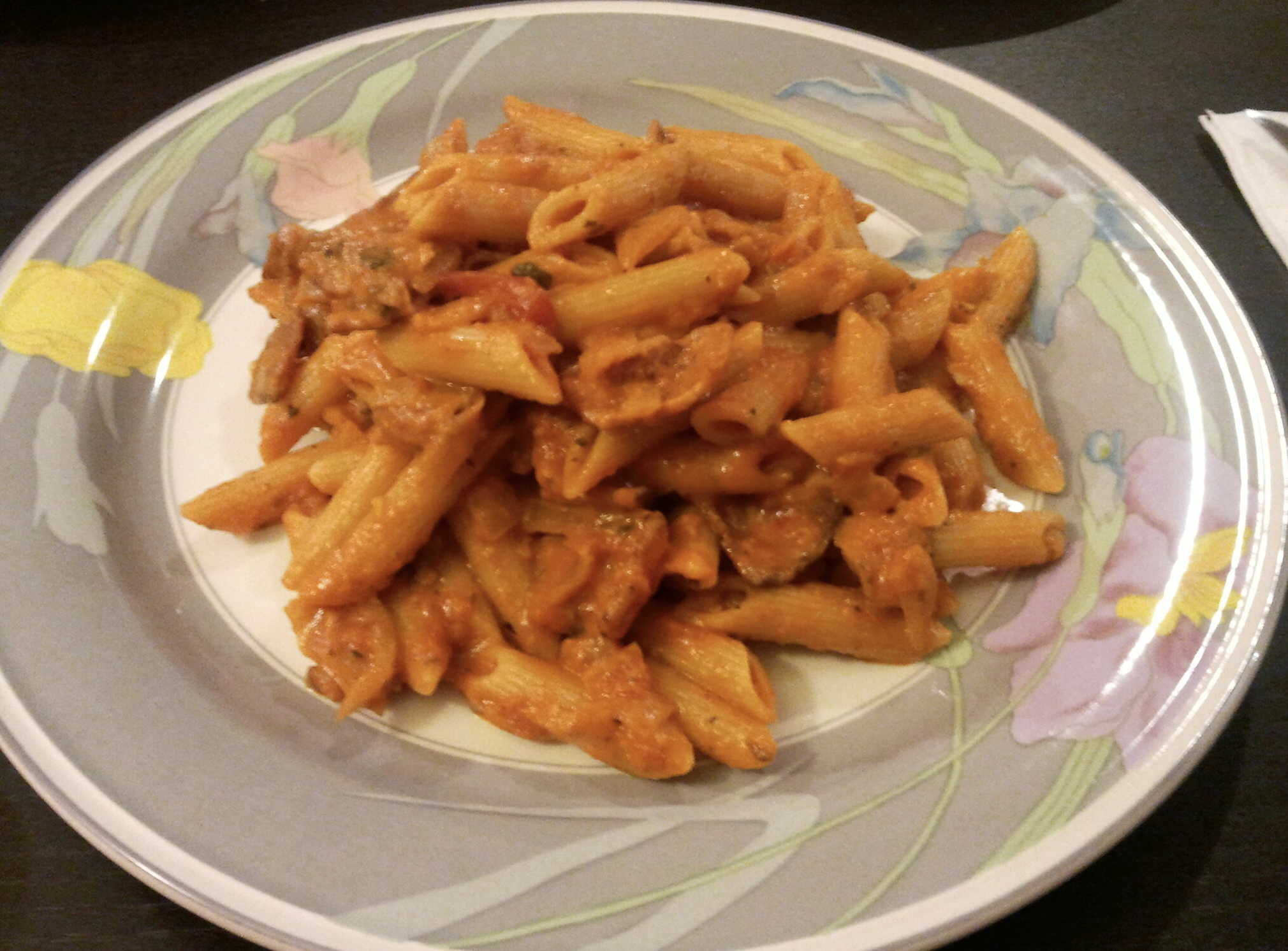 Spicy Vodka Pasta