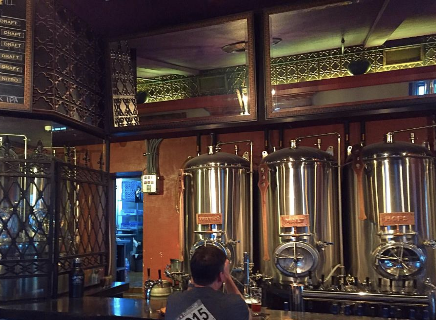Vault Brewing inside bar