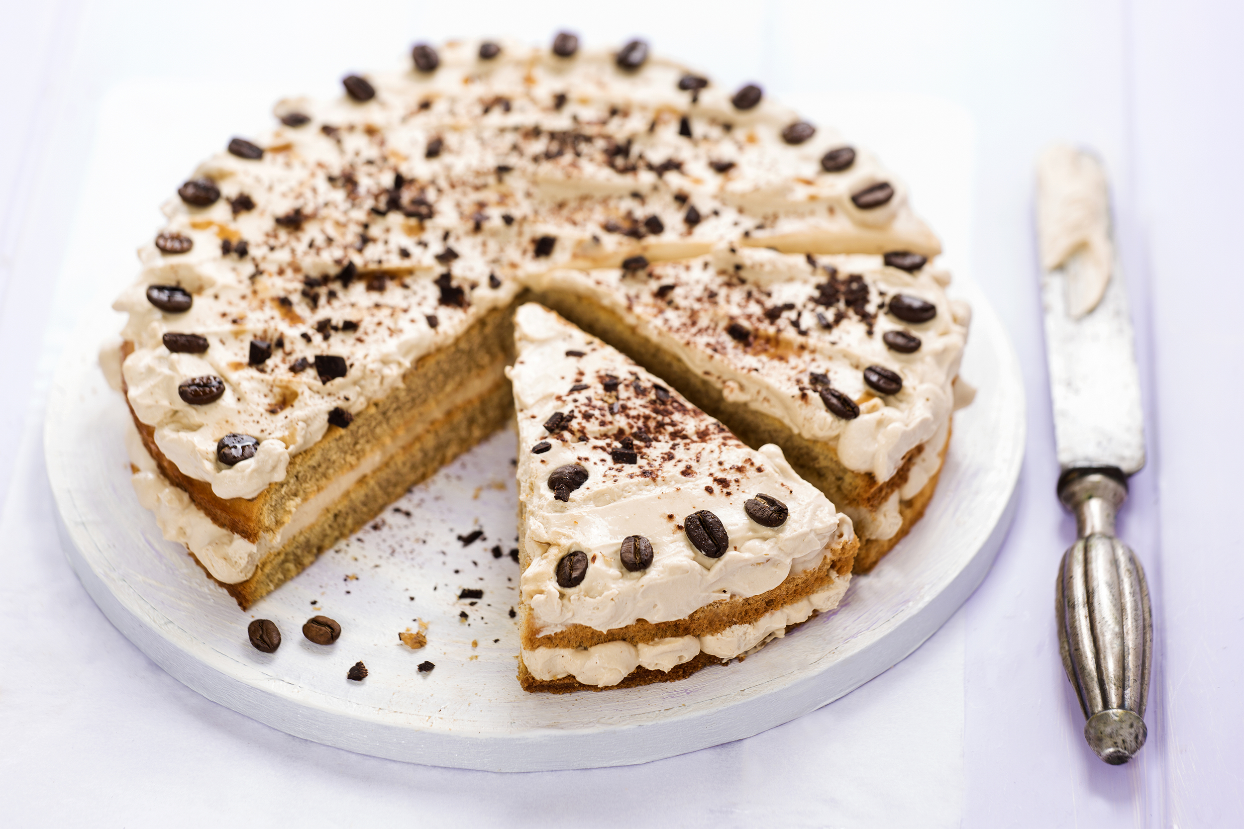 Vietnamese Iced Coffee Cake