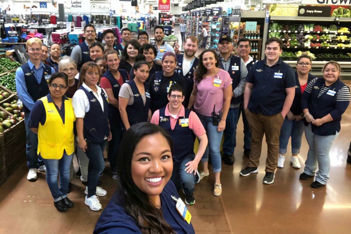 Walmart employees