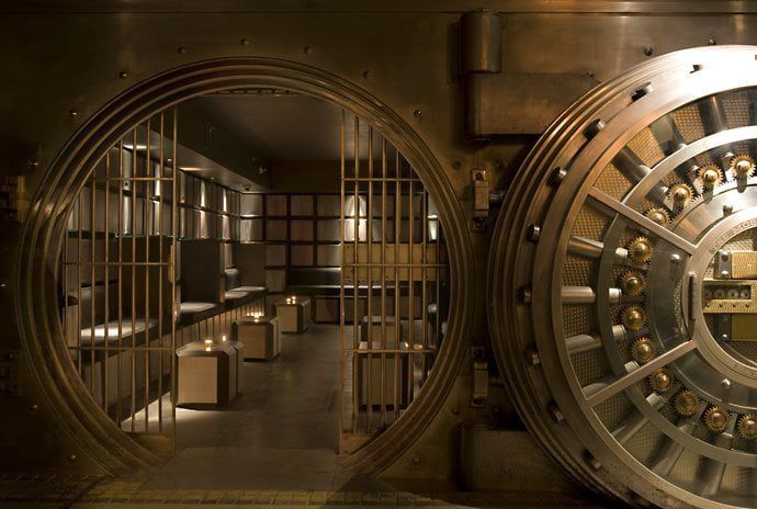 Crocker Club vault room