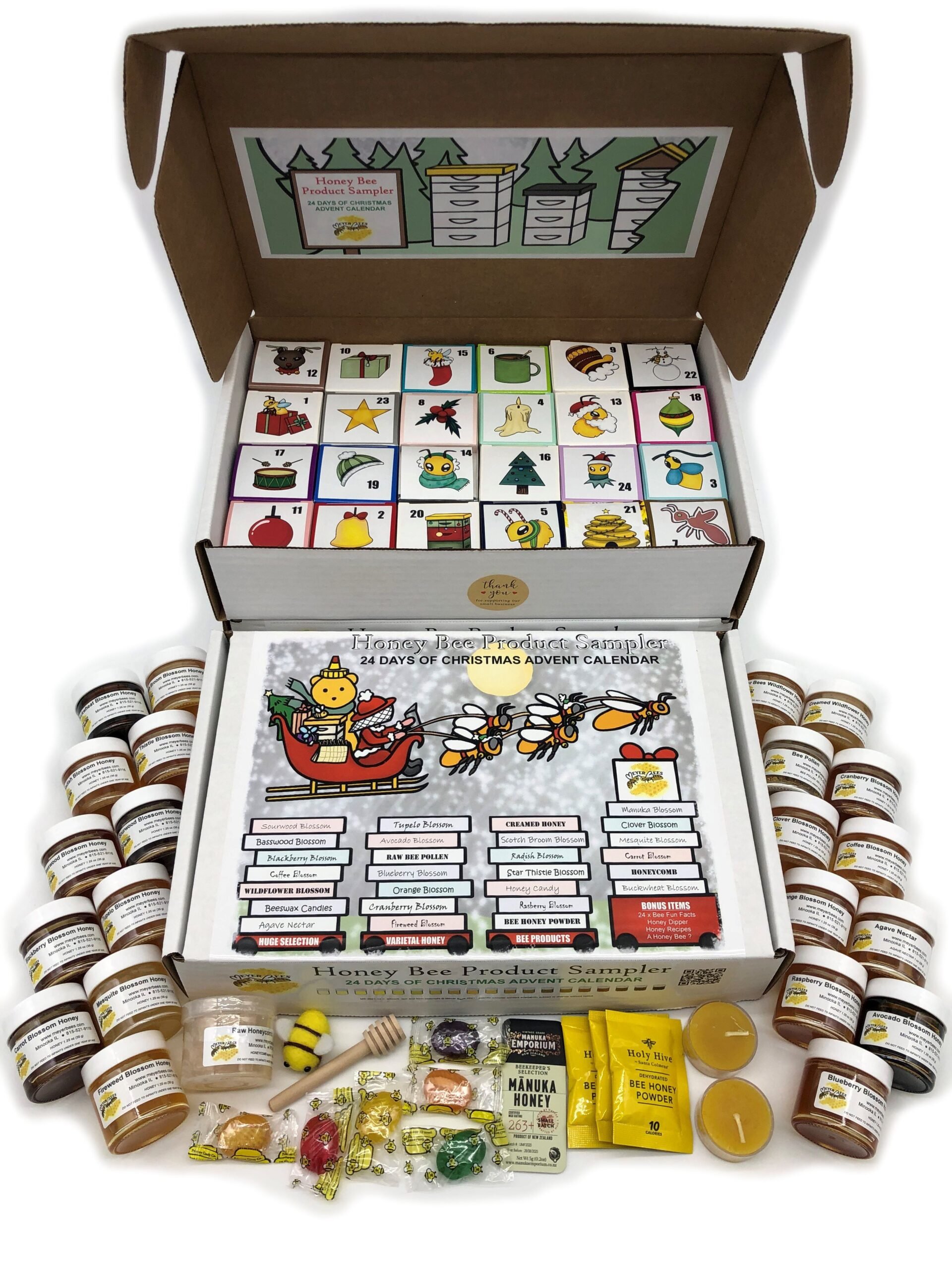 Meyer Bees Honey Advent Calendar