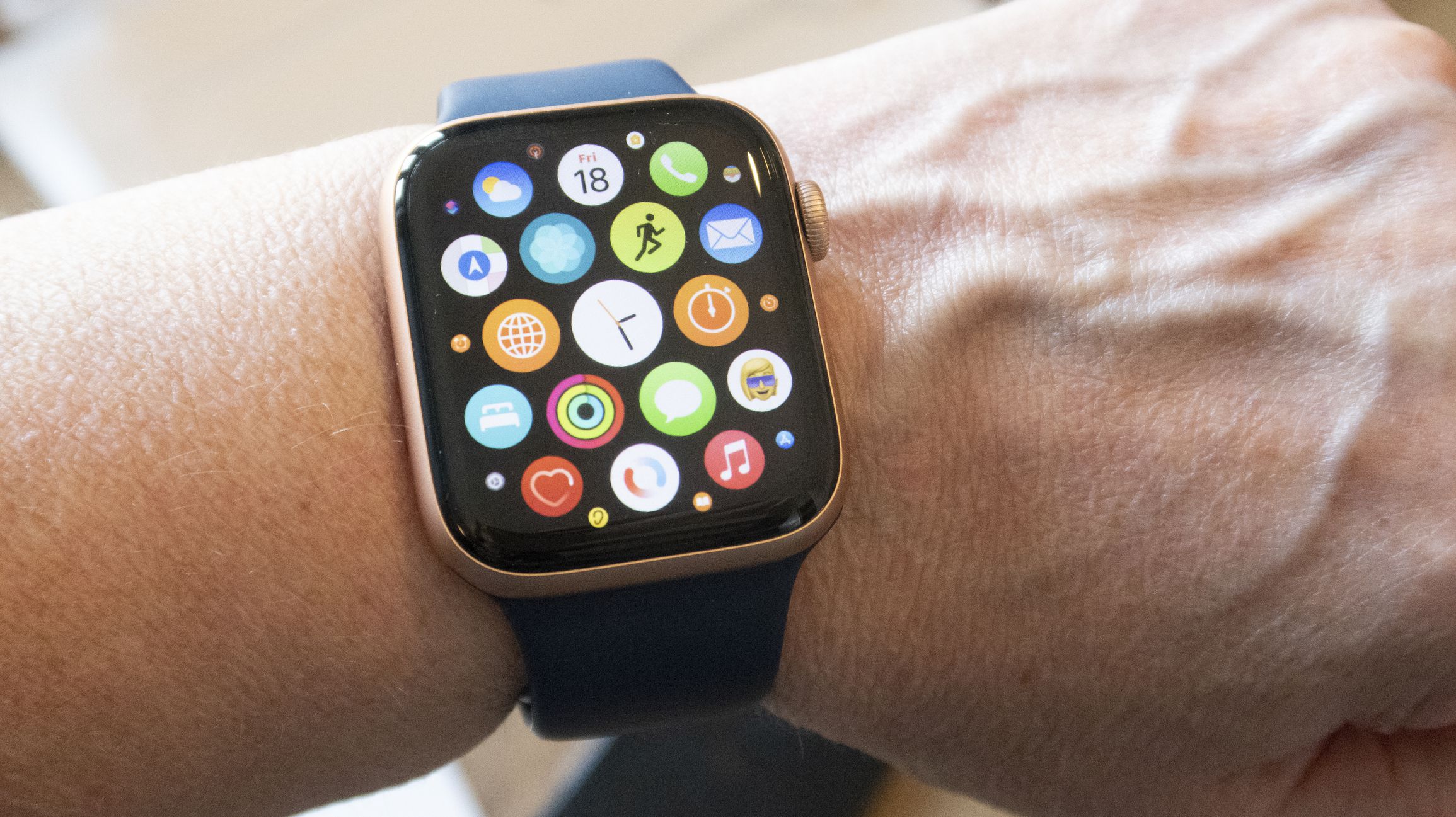 Newcastle Upon Tyne UK 18th September 2020Wearing the New Apple Watch Series 6 out today