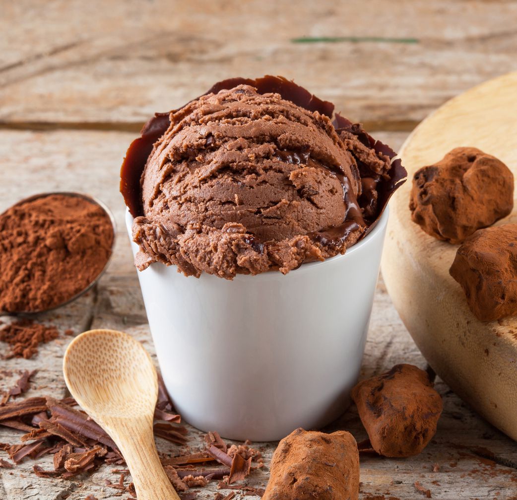 dark chocolate ice cream