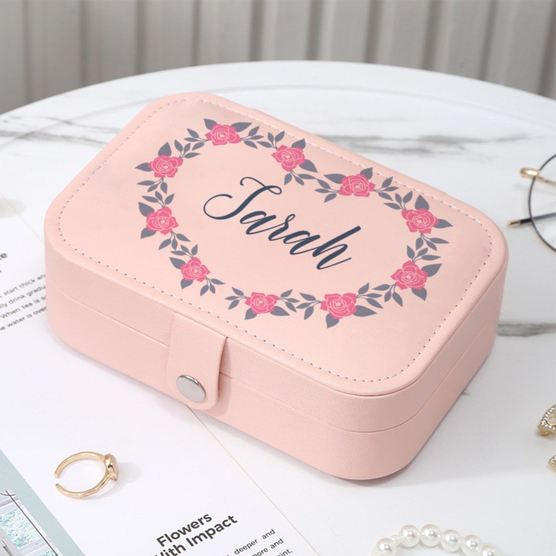 Personalized Jewelry Box