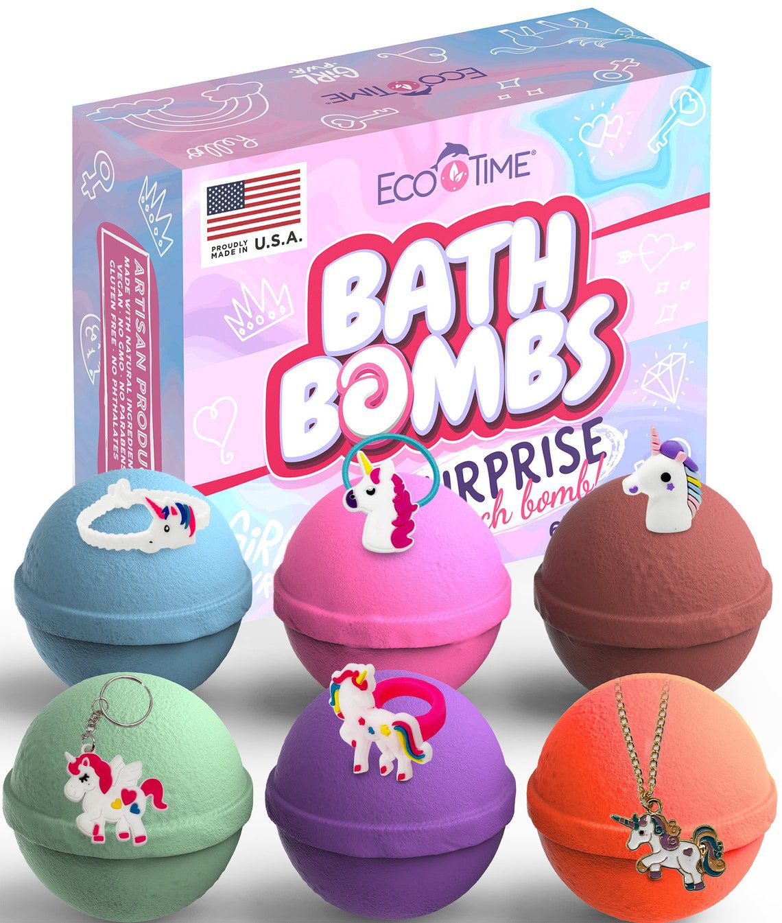 Unicorn Bath Bombs